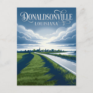 Donaldsonville USA Postkarte