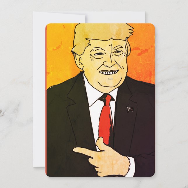 Donalkarte Einladung (Vorderseite)