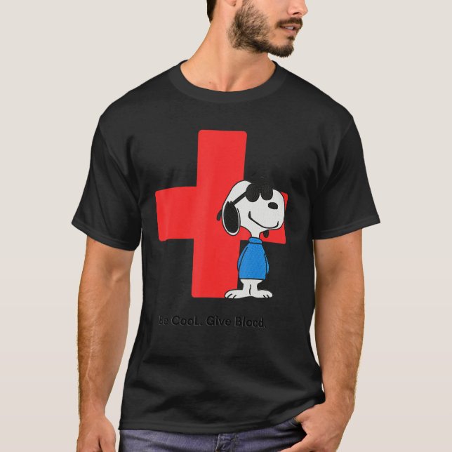 Donate Blood Be CooL Give Blood T-Shirt (Vorderseite)
