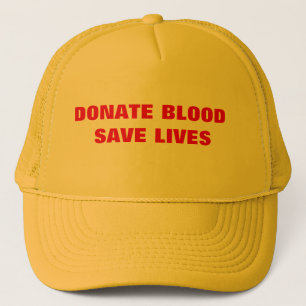 Donate Blood & Save Lives Truckerkappe