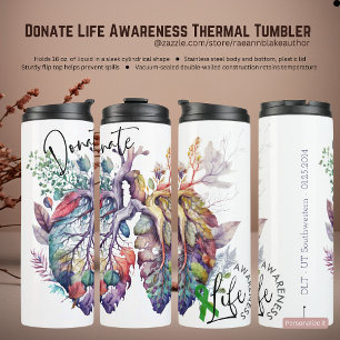 Donate Life Awareness Thermobecher Thermosbecher