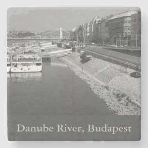 Donau, Budapest, Ungarn Steinuntersetzer