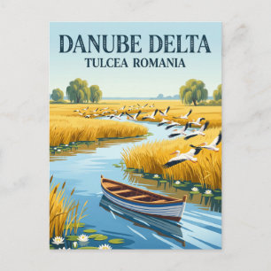 Donaudelta Rumänien Postkarte