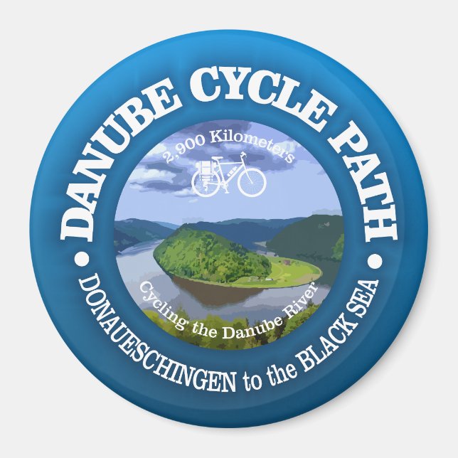 Donauradweg (Fahrrad c) Magnet (Vorne)