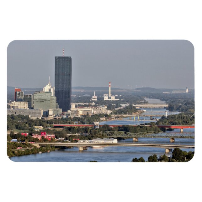 Donaustadt, Wien Österreich Magnet (Horizontal)