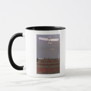 Doncaster, England - Erste Flugrennen Tasse