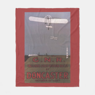 Doncaster, England - erste Luftfahrt-Rennen Fleecedecke