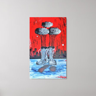 Donde La Huella Quedó Marcada Leinwanddruck