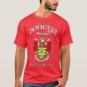 Donegal Irland Irish Wappen Coat of Arms T-Shirt