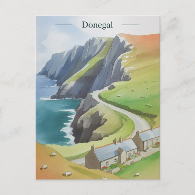 Donegal Irland Postkarte (Vorderseite)