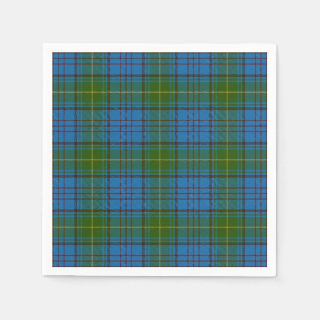 Donegal Landkreis Irish Tartan Serviette (Vorderseite)