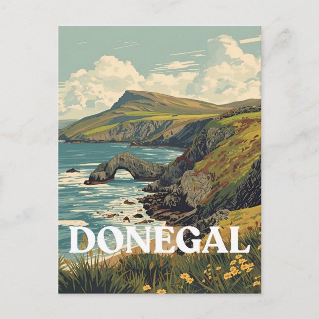 Donegal Postkarte (Vorderseite)
