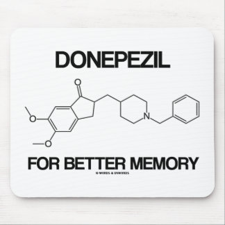 Donepezil für ein besseres Gedächtnis (chemisches Mousepad