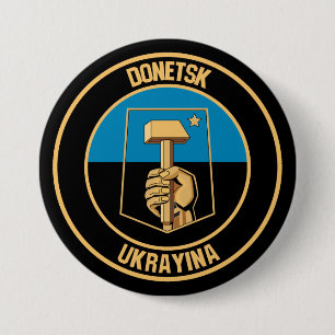 Donetsk-RundEmblem Button