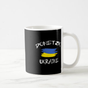 Donezk Ukraine Souvenir Ukrainische Landesflagge B Kaffeetasse