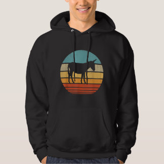 Donkey 60er 70er gibt Bauer Männer Landwirtschaft Hoodie