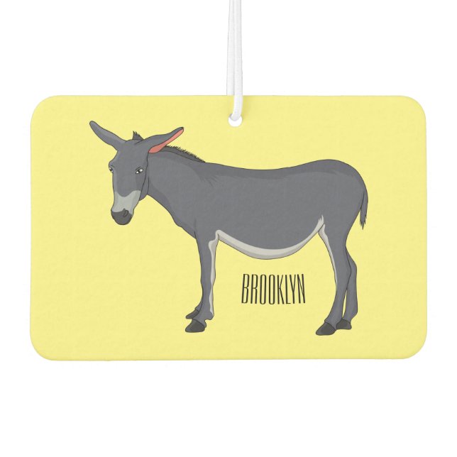 Donkey Cartoon Autolufterfrischer (Vorderseite)