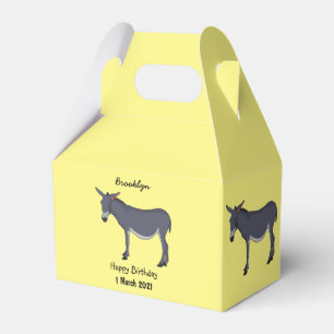 Donkey Cartoon Geschenkschachtel
