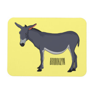 Donkey Cartoon Magnet