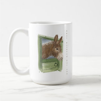 Donkey Cup - Niedlich - nur für Sie gewartet - Kaffeetasse