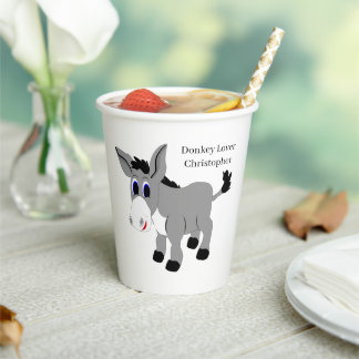 Donkey-Design Pappbecher