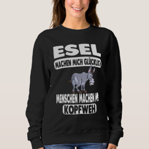 Donkey-Farm Donkey-Inhaber Stable-Elf Sweatshirt