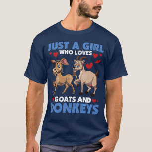 Donkey Farm Women Bauer Girls Farm Animal Going T-Shirt
