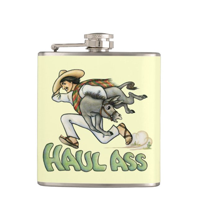 Donkey Flask Flachmann (Vorderseite)