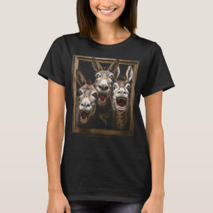 Donkey Funny Funny Farm Animal Lover Donkey T-Shirt