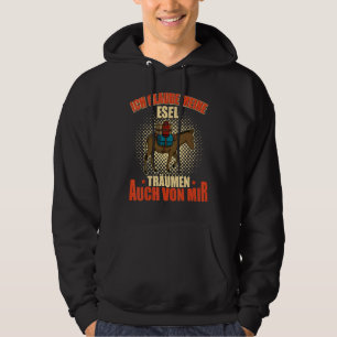 Donkey-Hauspferde Biologe Afrika Haustier Hoodie