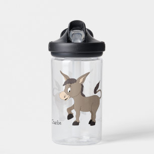 Donkey-Illustrations-individuelle Name Trinkflasche