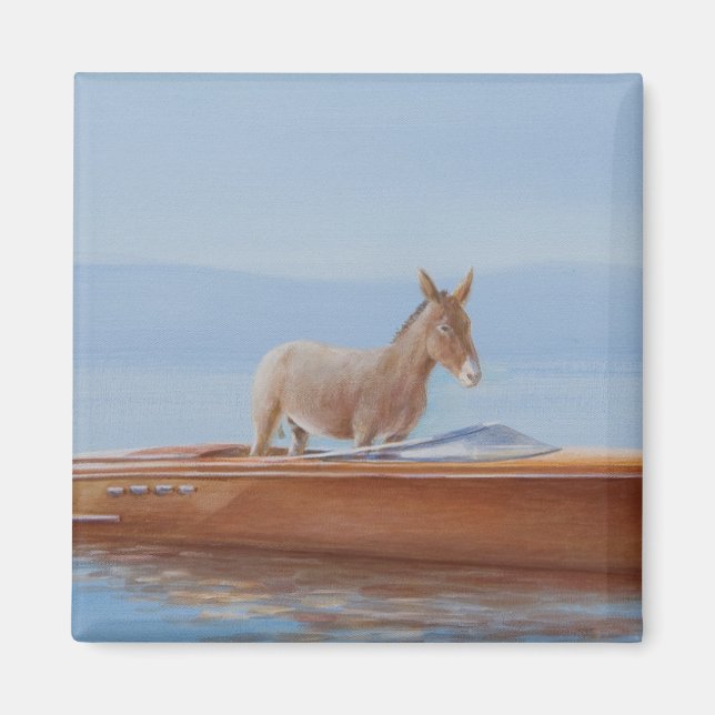 Donkey in einer Riva 2010 Magnet (Vorne)