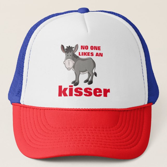 Donkey Kisser Truckerkappe (Vorderseite)