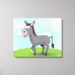 Donkey Leinwanddruck