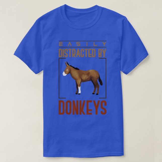 Donkey Lover Farm Animal Gift Donkey T-Shirt (Design vorne)