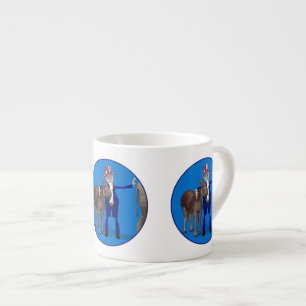 Donkey Lover Uncle Sam Espressotasse