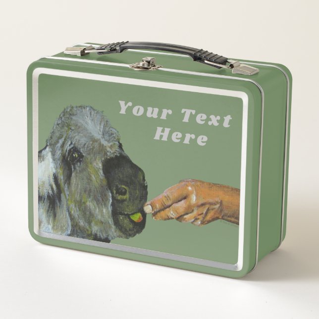 Donkey Lunch Box - Optionale Personalisierung (Vorderseite)