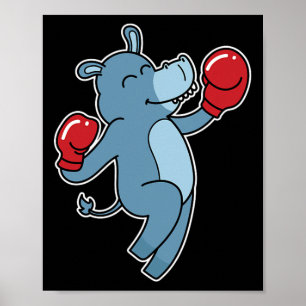 Donkey macht Boxing Poster