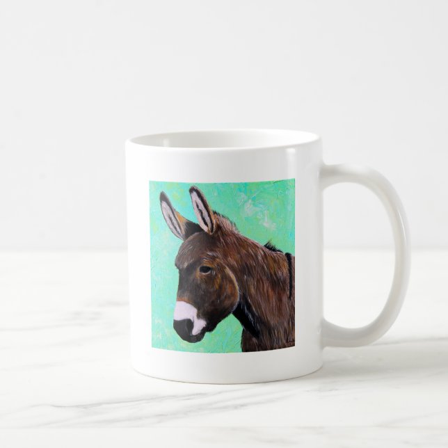 Donkey-Malerei Tasse (Rechts)