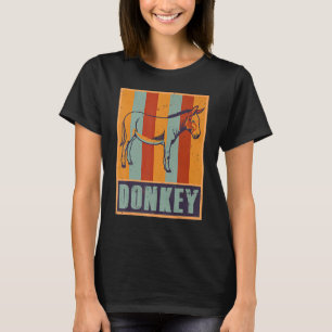 Donkey Mule Farm Animal Zookeeper Haustier T-Shirt