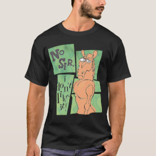 Donkey No Sir I Don't like it Sarcastic 3 T-Shirt
