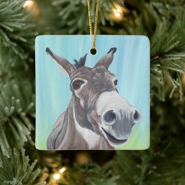 Donkey Ornament (Baum)