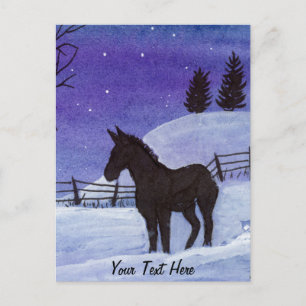 Donkey Postkarte