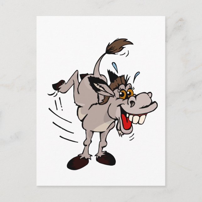 Donkey Postkarte (Vorderseite)