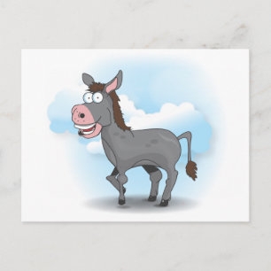 Donkey Postkarte