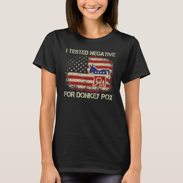 Donkey Pox The Disease Destroying America 2 T-Shirt (Vorderseite)