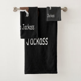 Donkey Spaß Badhandtuch Set