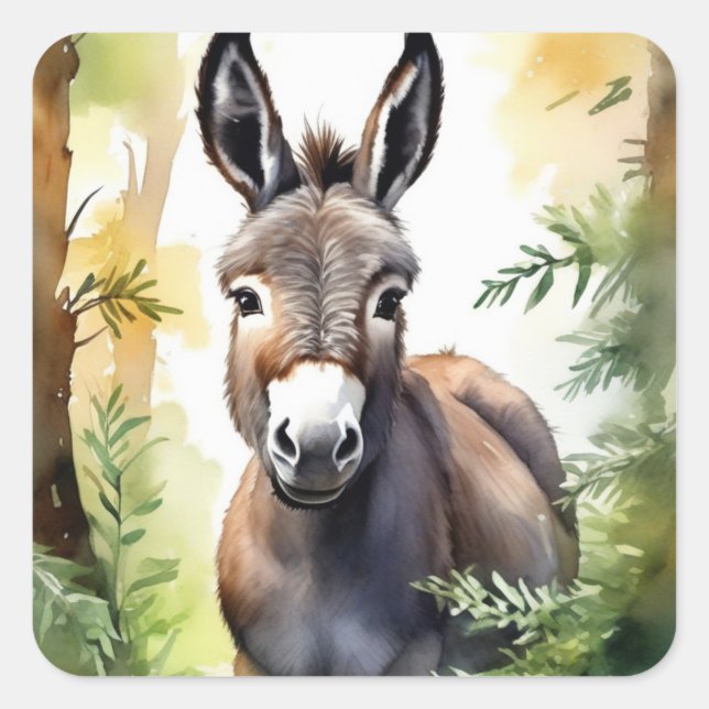 Donkey Stickers (Vorderseite)