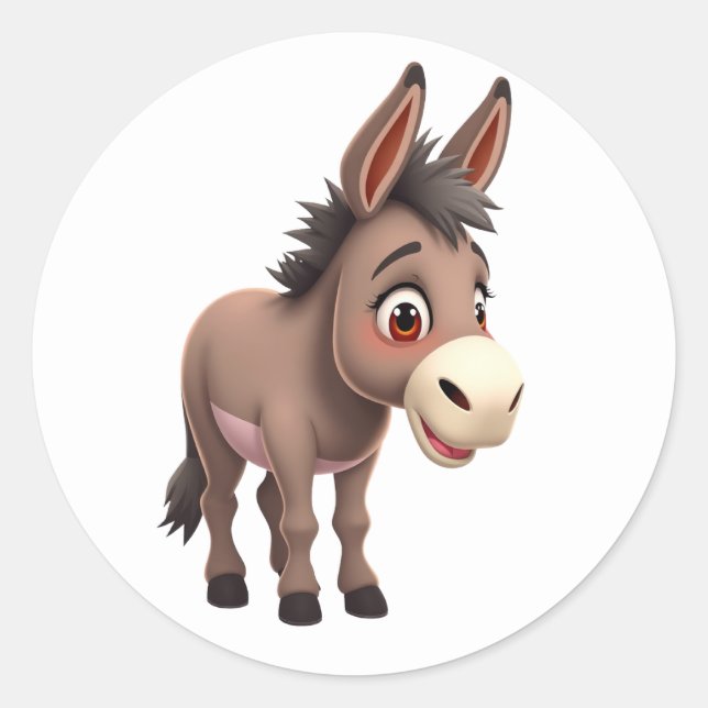 Donkey Stickers (Vorderseite)