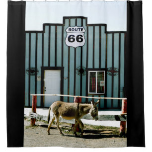 Donkey Town Oatman Arizona Duschvorhang
